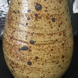 Soliflore vase in sandstone signed Baudat