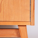 Mid Century Modern cabinet made in 1940s Czechia. Original condition