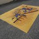 Decorative rug Kandinsky vintage abstract art 285 x 200 cm
