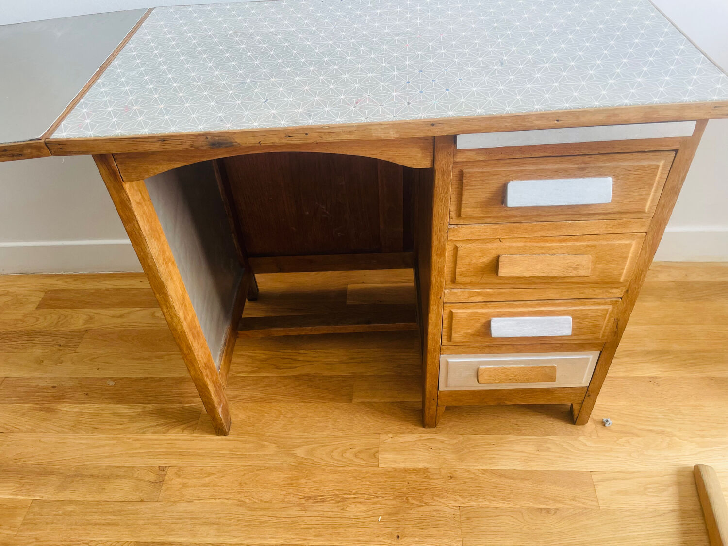 Child's desk and chair