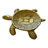 Vide poche vintage tortue en laiton