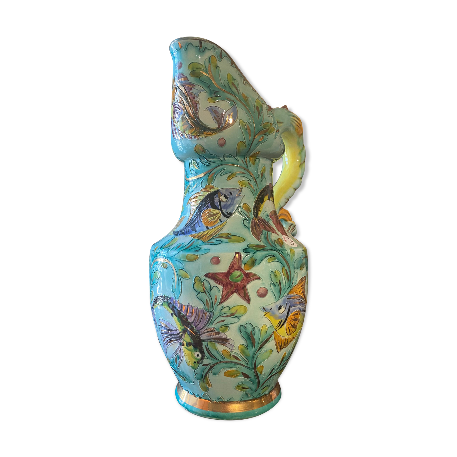 Vase Ceramic fish Monaco