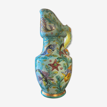 Vase Poissons céramique Monaco