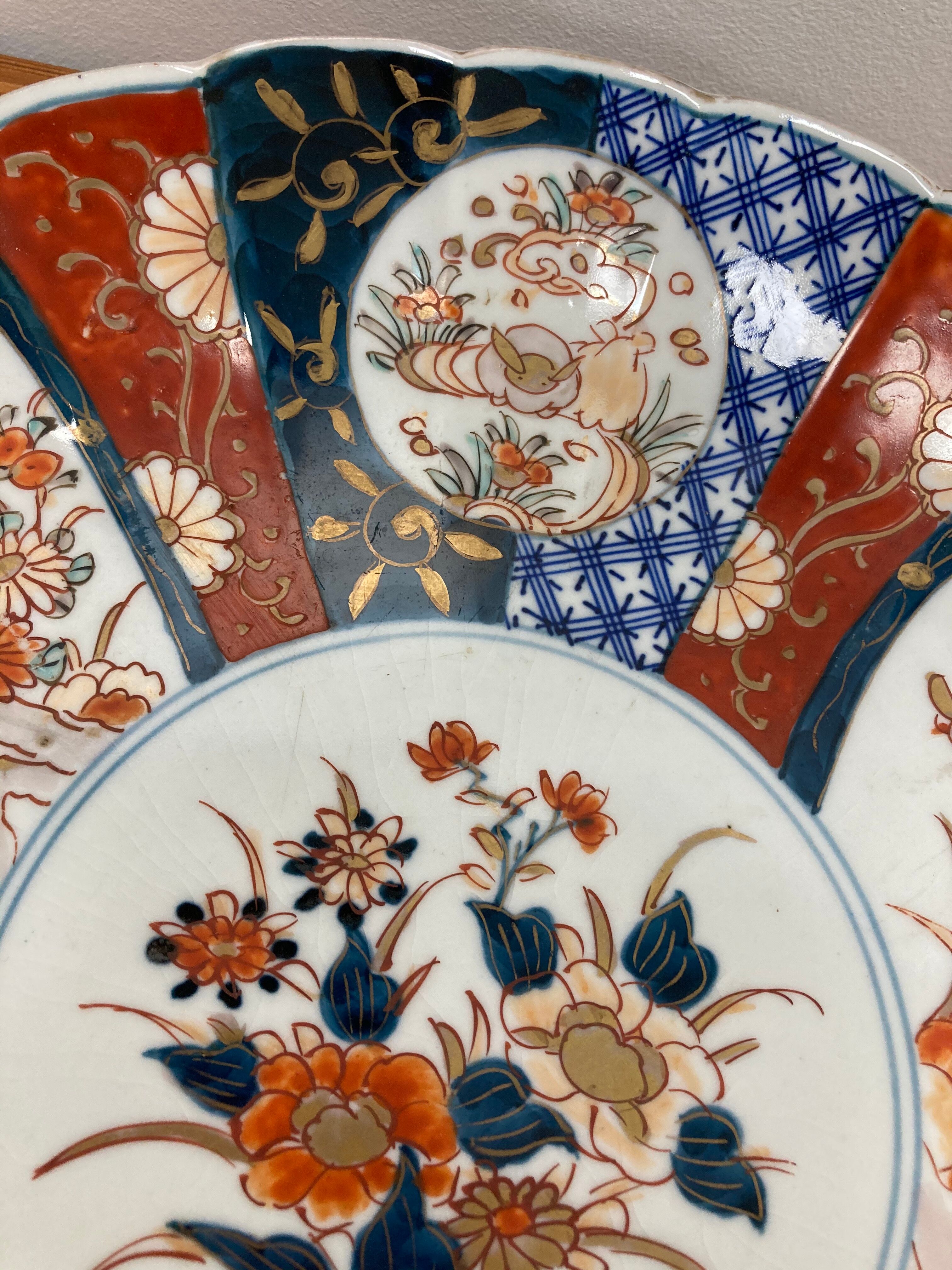Old imari plate