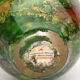 Lacquered glass vase by Mistigri Chapoutier