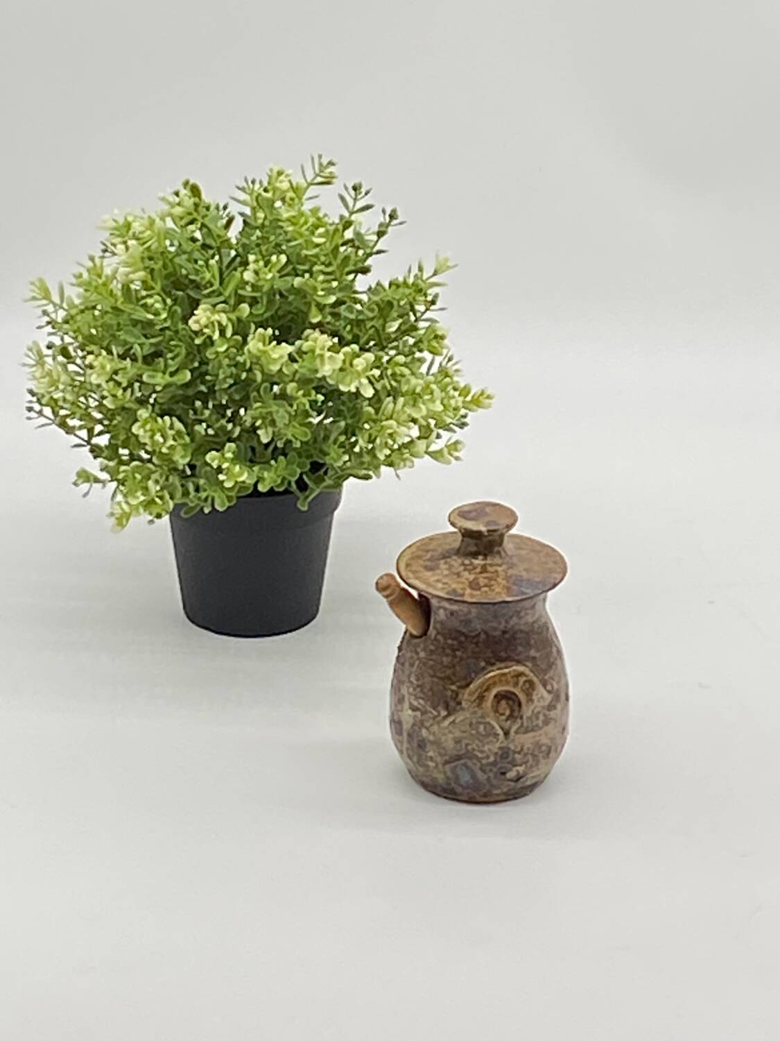 Moutardier en grès ancien / vintage, Vergy