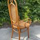 Sculptural bendwood side chair model