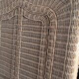 Vintage Rattan Wardrobe 1970s