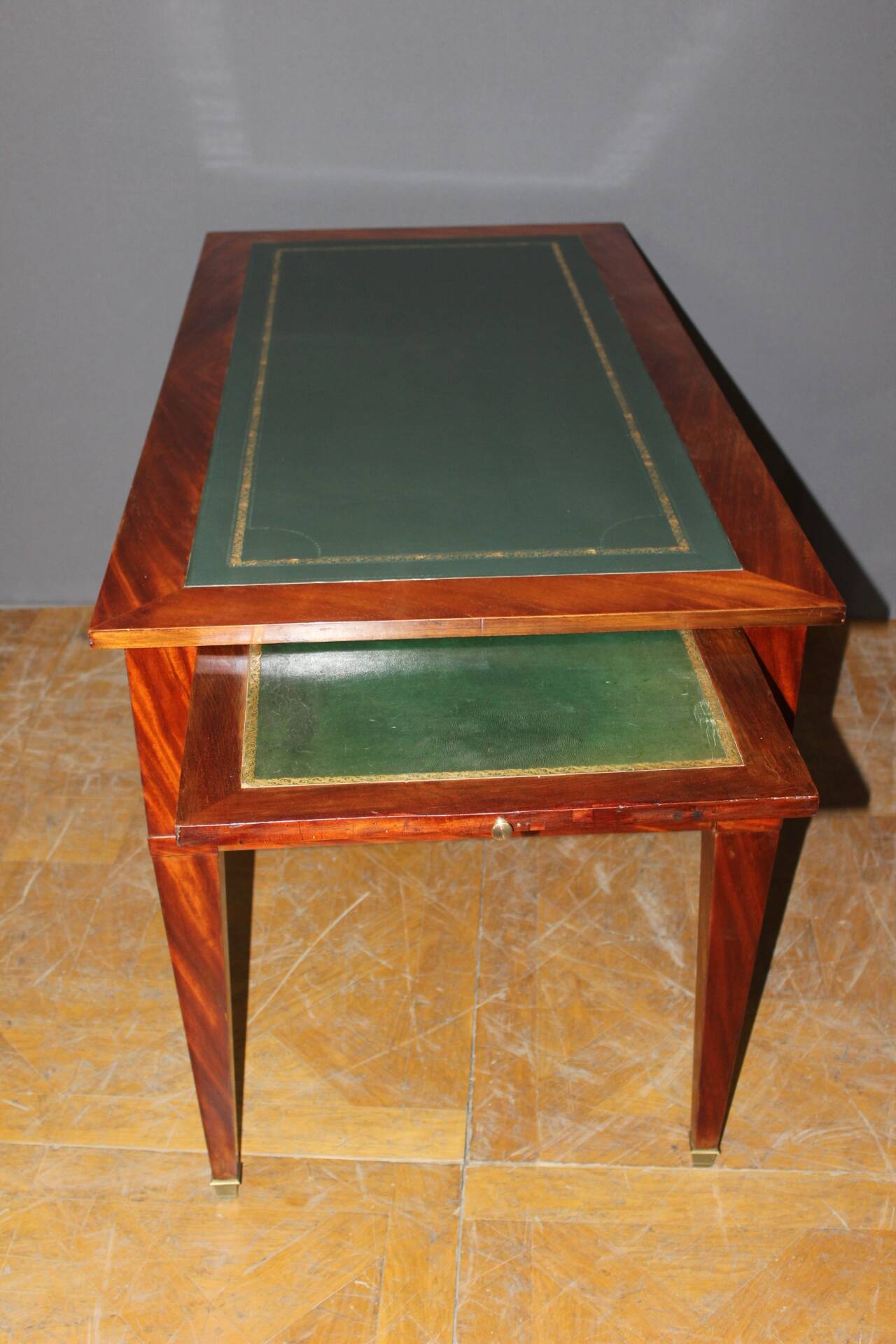 Restoration desk in mahogany, early 19th century