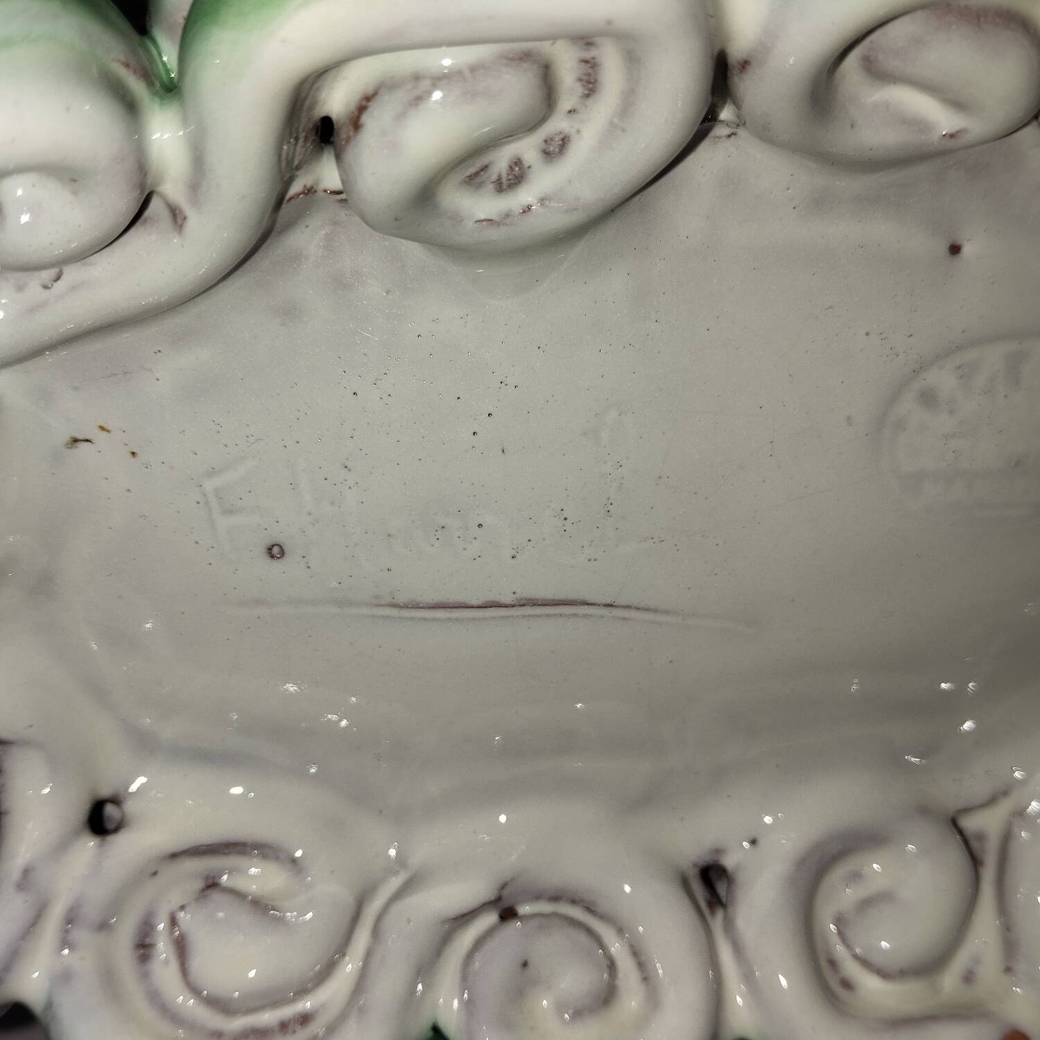 Ceramic bowl signed Harrel Ceramidi Marseille