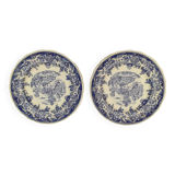 2 assiettes lunéville