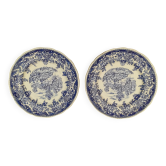 2 plates lunéville
