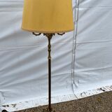 Gilded bronze parquet lamp