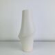 White ceramic vase, organic shape