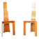 Set of two Cherry Pearl Dot Plank Back Chairs by Robert Williams, Islington