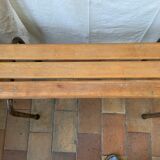 Vintage school bench