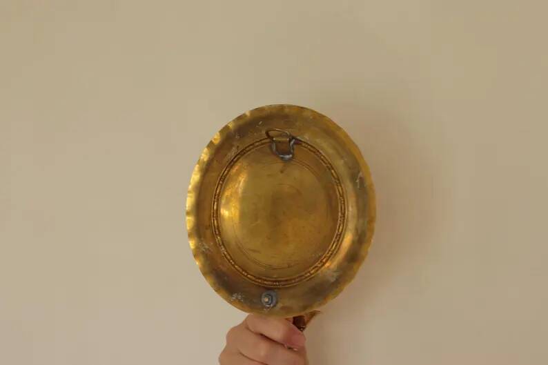 Pair of Swedish Mid-Century Brass Wall Sconces