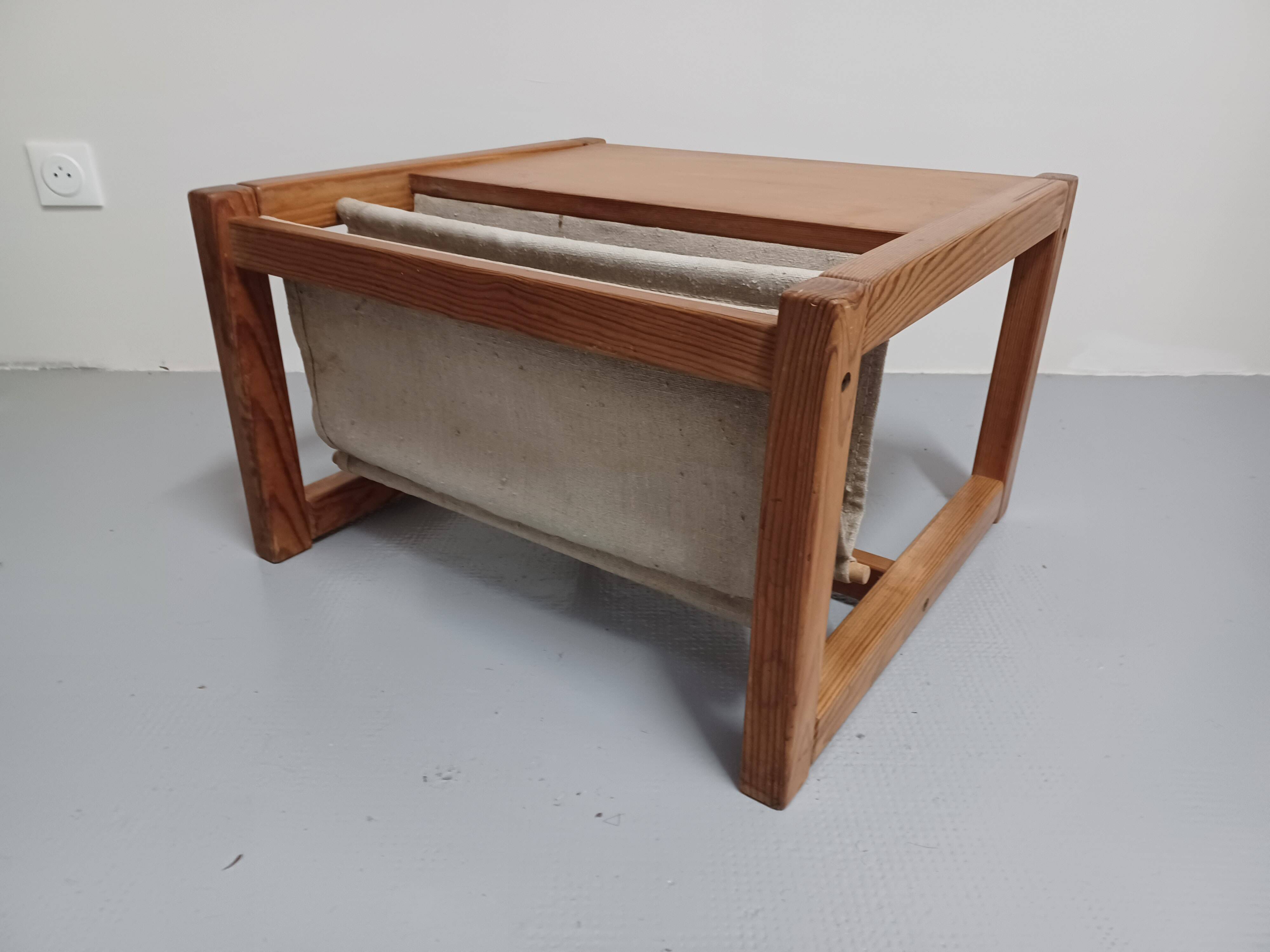 Coffee table, magazine rack, Karin Mobring, Ikea 70's