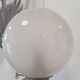 pair of oil lamps in opaline decorated 66x18