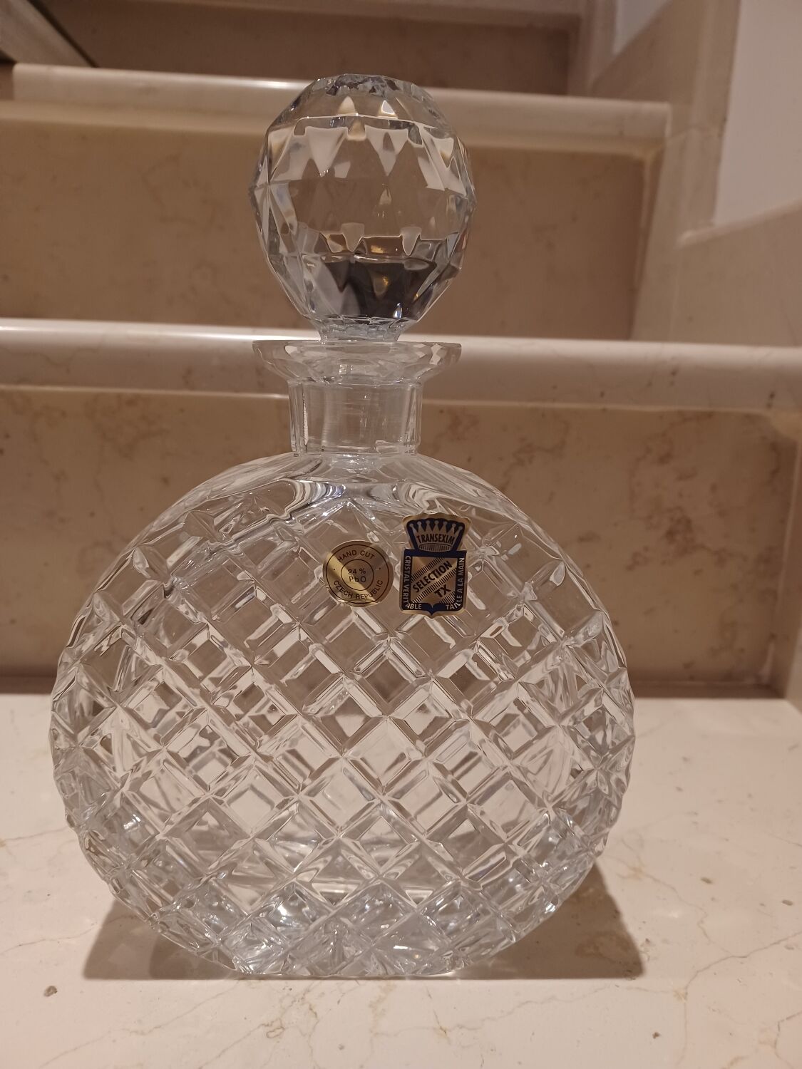 Carafe à whisky crystal