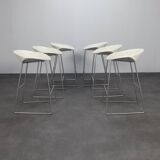 6x Tabouret de bar « Mick » par Niels Bendtsen pour Montis, 2008