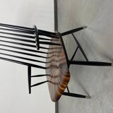 Mid-century Scandinavian design office chair attributed to Ilmari Tapiovaara.