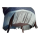 Fauteuil crapaud, velours bleu