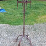 Lampadaire des années 50 en fer forgé
