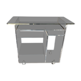 David Lange vintage plexiglass table