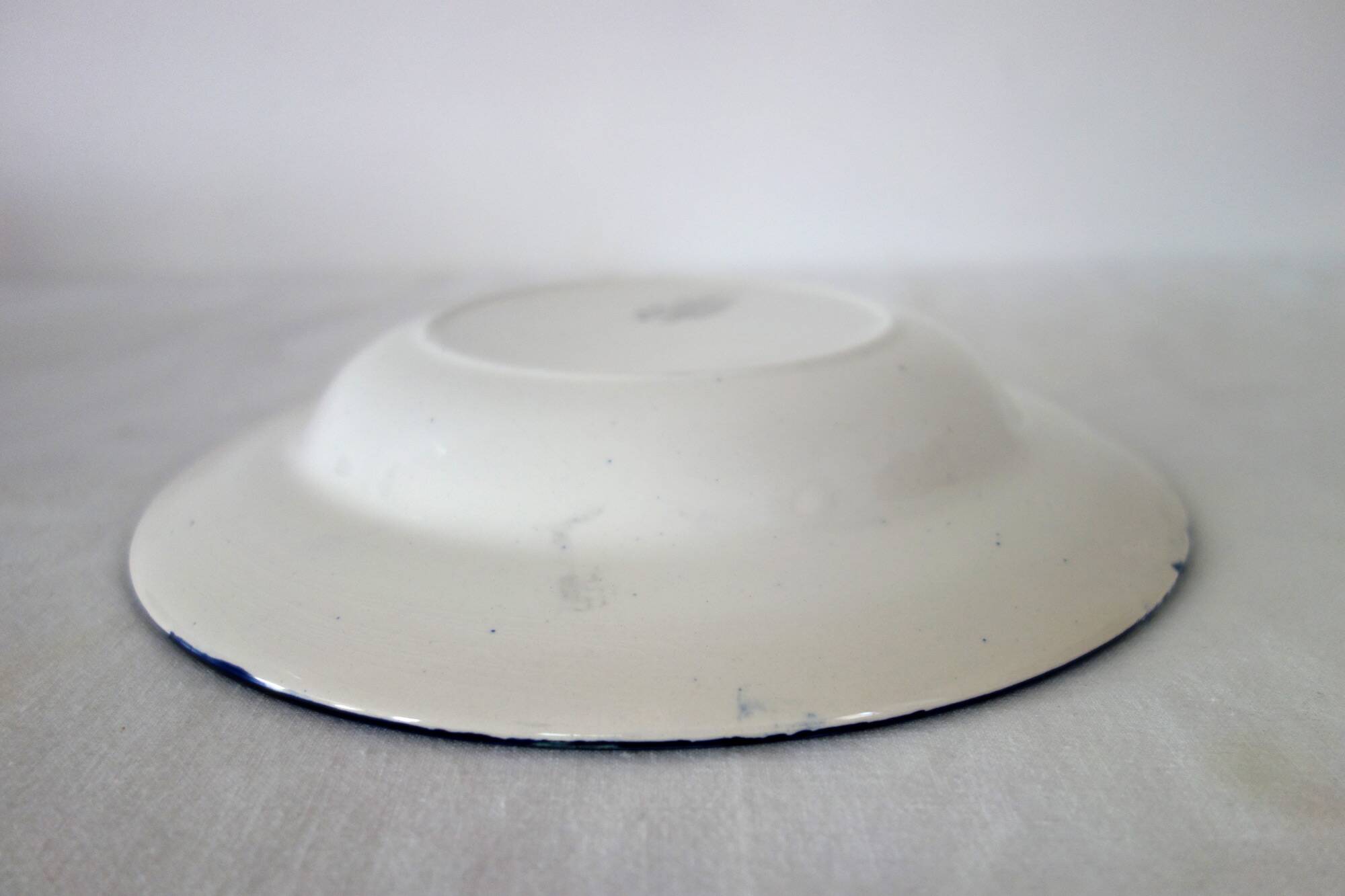 8 vintage soup plates, Mary-Lou model, Digoin Sarreguemines