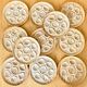 11 Niderviller oyster plates
