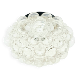 Large Mid-Century Bubble Glass Ceiling Light by H.Tynell for Limburg, 1970s