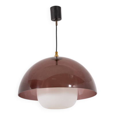Lampe à suspension italienne moderne de Stilux Milano, années 1970