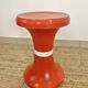 Tabouret tamtam orange