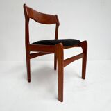 Ensemble de 6 chaises design rembourrées par Burchardt Nielsen, années 1960