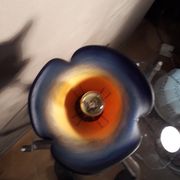 Golden bronze tripod lamp
