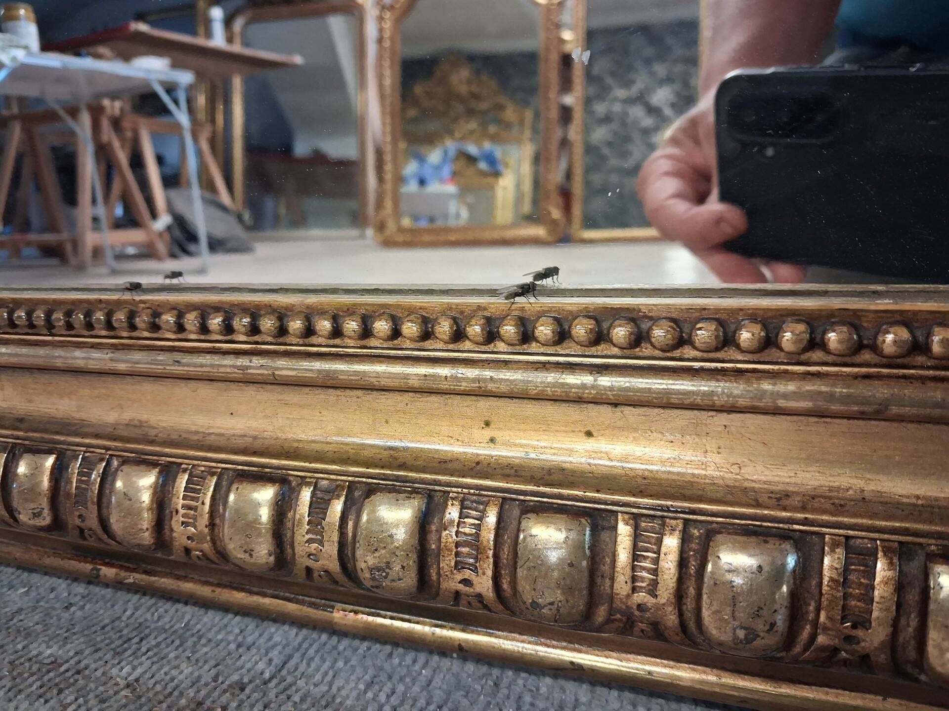 Mirror from the Louis Philippe era 157x98.