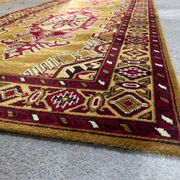 Vintage pure wool carpet 244x83