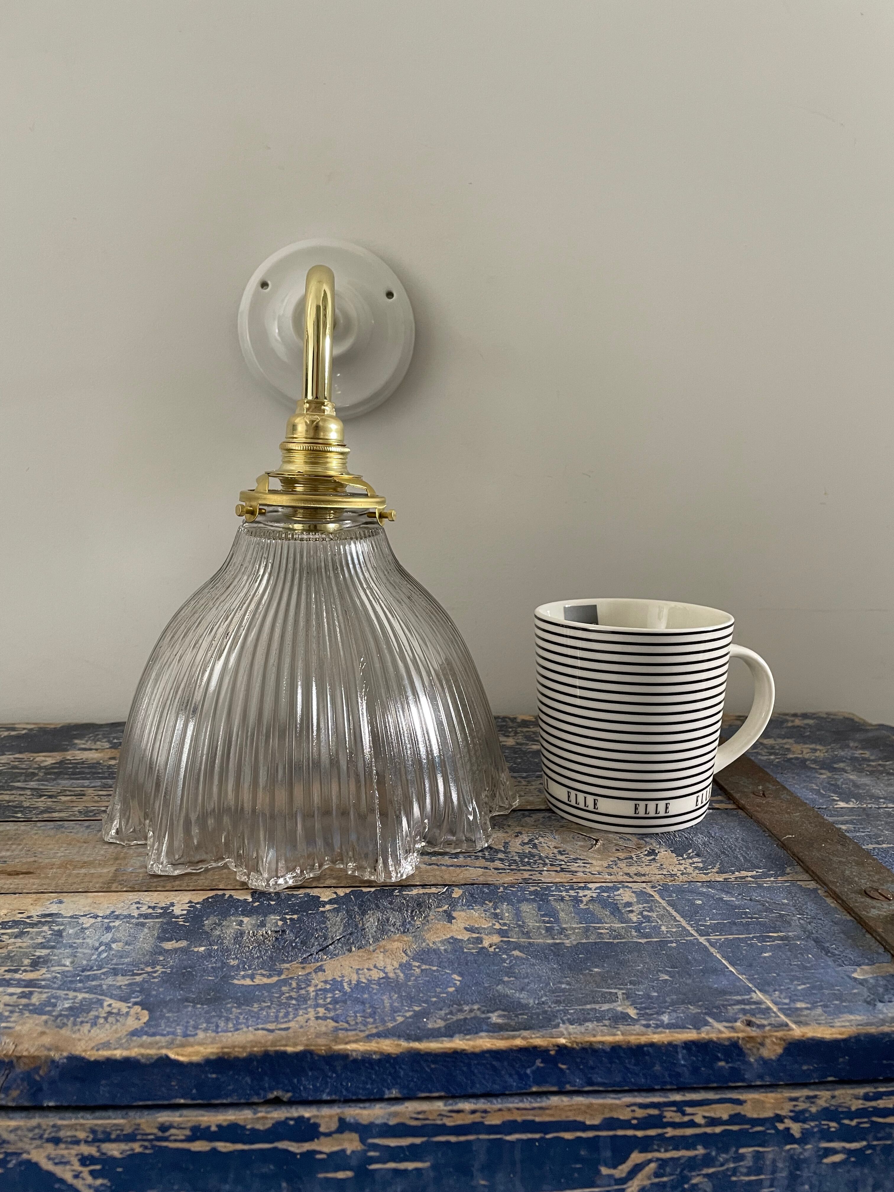 Holophane vintage wall lamp