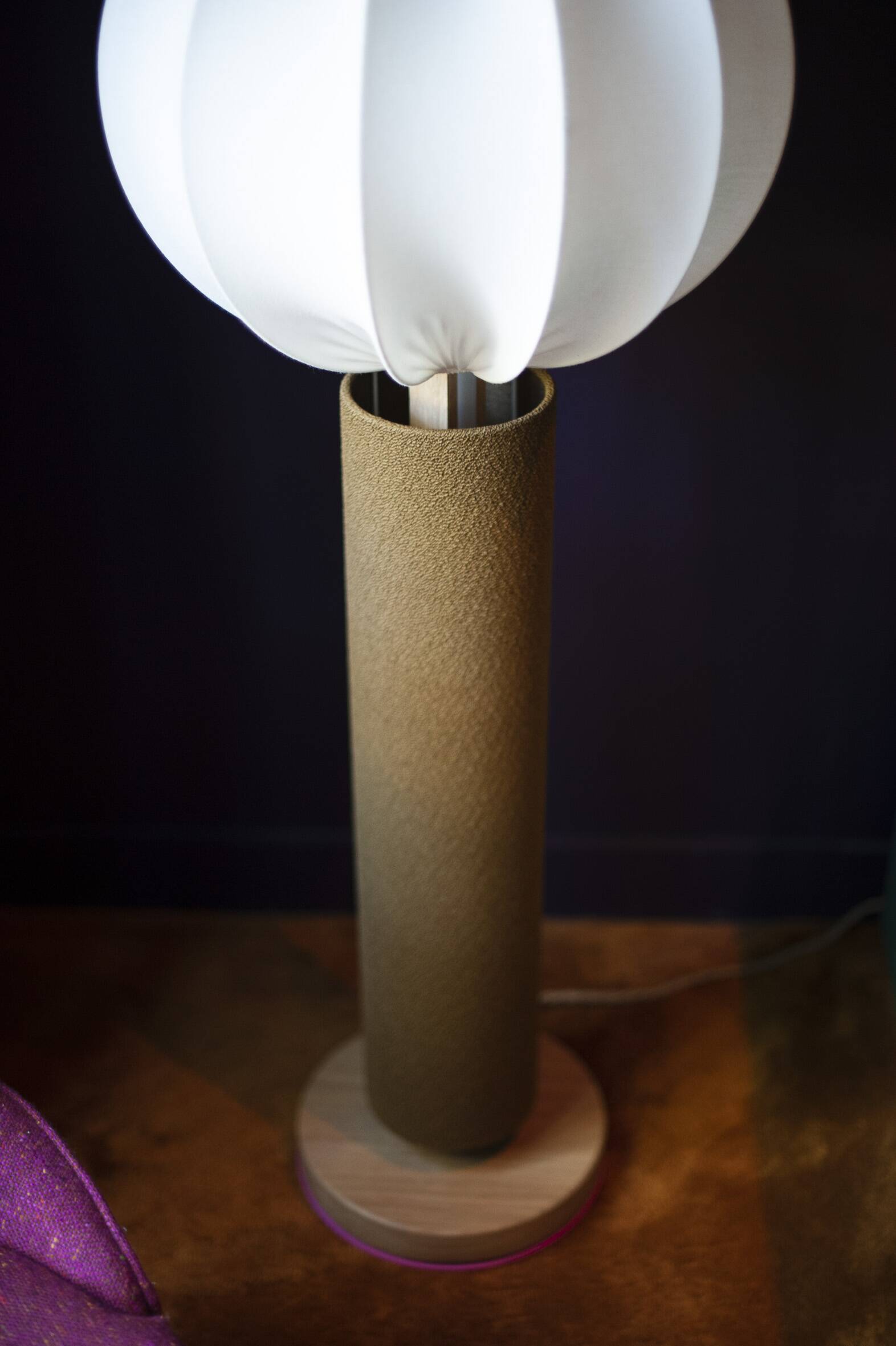 Mima #1 Floor Lamp, 2000s, Cotton / Angélique Delaire /