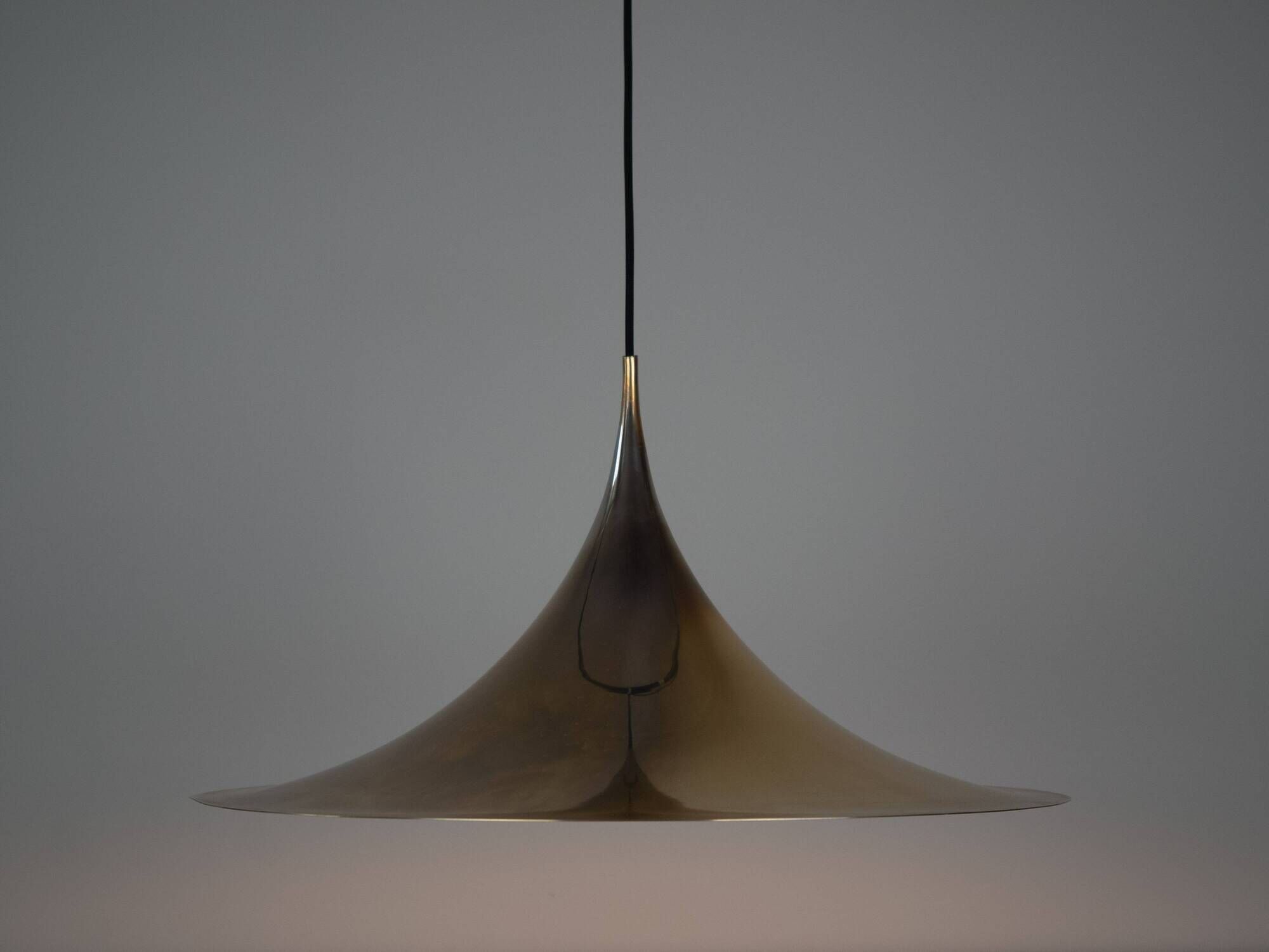 Semi-vintage Danish pendant lamp by Bonderup and Thorup, Fog and Morup, 1968.