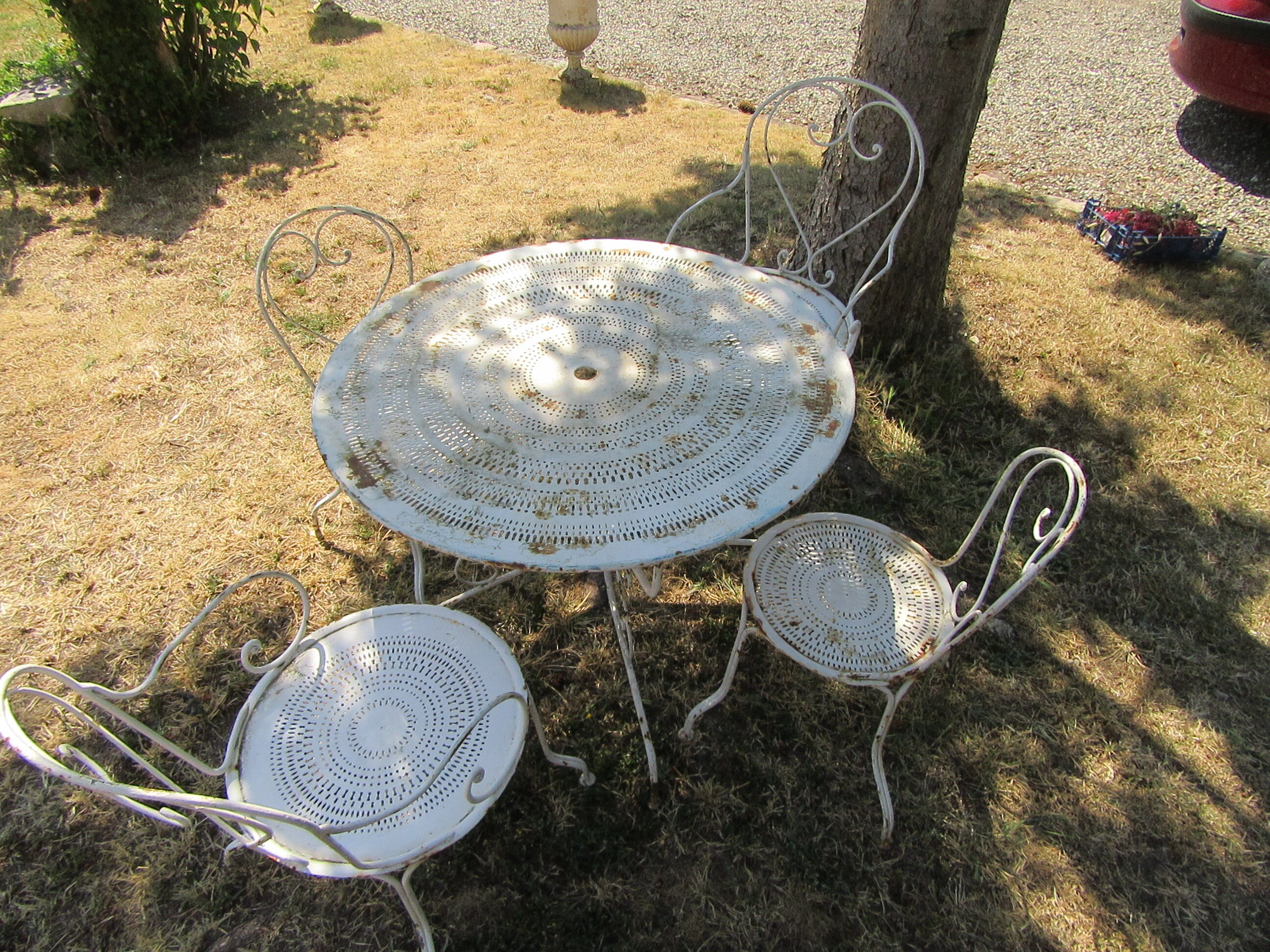 Ancient garden salon early 20th