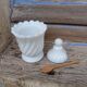 Pot à moutarde en opaline Portieux Vallerysthal