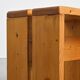 Solid pine stool Les Arcs.