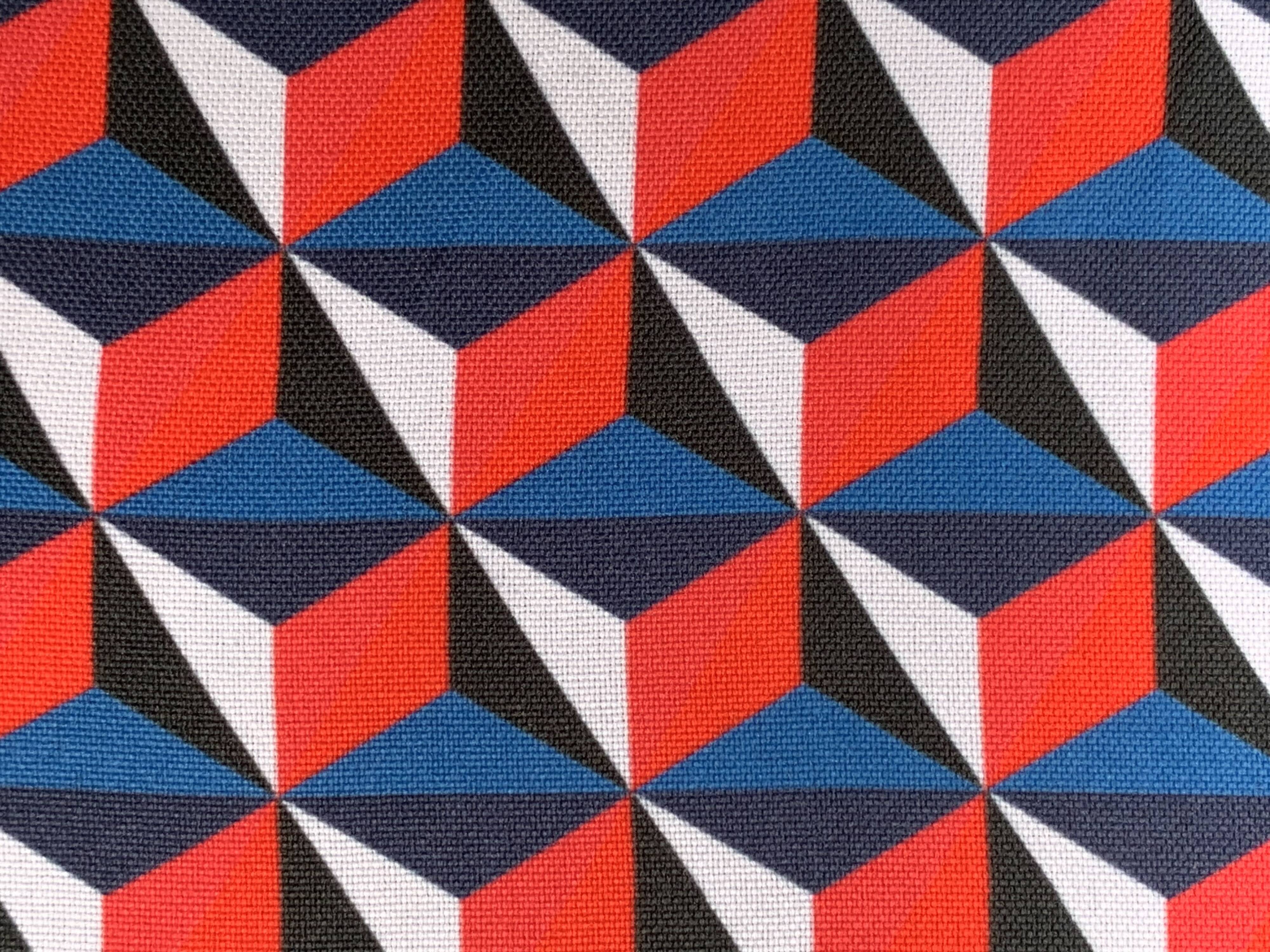 Pair of vintage 1950s compass foot bedside tables