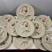 12 vintage Hollandia sarreguemine plates