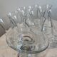 Set of 11 vintage stemmed glasses