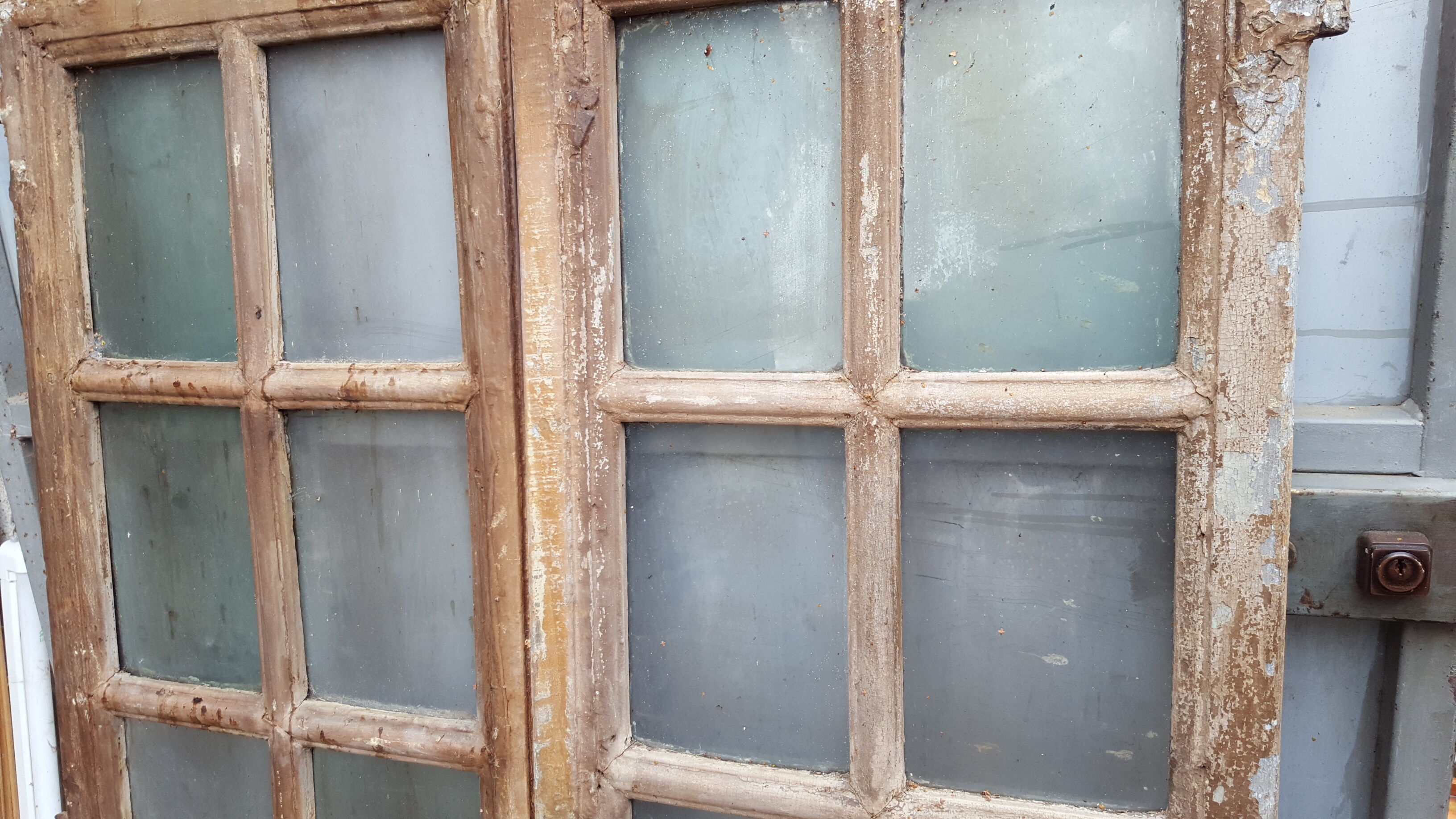 Double 18th-century window