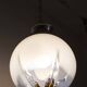 Murano glass globe pendant light Maazzega edition Italian design 70