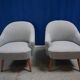 Paire de fauteuils 1950